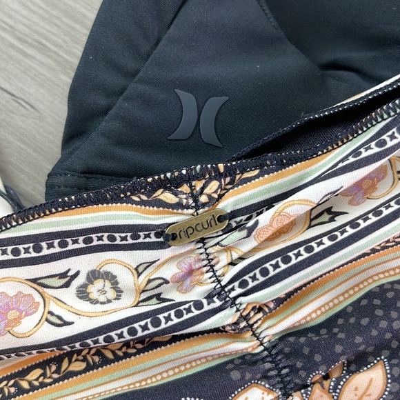 ☀️HURLEY☀️RIP CURL☀️ ADJUSTABLE SURF TOP Surf Gypsy Full Coverage Bikini - Picture 15 of 16